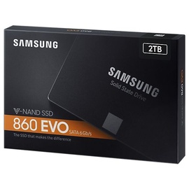 Samsung 860 EVO 2 TB 2,5" MZ-76E2T0B/EU