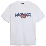 Napapijri T-Shirt S-aylmer - Weiß,Dunkelblau,Dunkelrot - XL