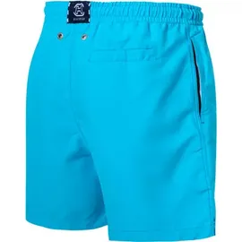 HOM Herren Badeshorts blau unifarben, blau, NOS