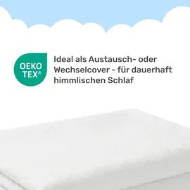 nivion Topper Cover Pure 80 x 200 cm