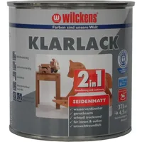Wilckens Klarlack 2in1 Farblos seidenmatt 0,375 l