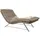 W.Schillig Relaxliege daily dreams Leder 75 x 91 x 170 cm Braun mit Kissen