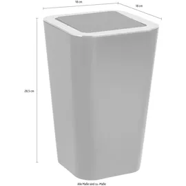 Wenko Candy 6 l schwarz