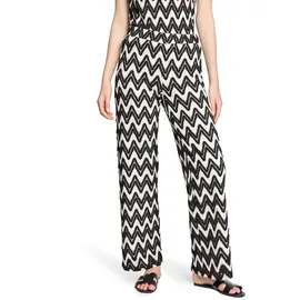 Betty & Co Schlupfhose Damen mit Struktur Schwarz 46