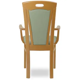 Home Affaire Armlehnstuhl Feinstruktur beige