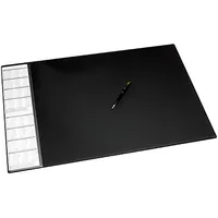 Neutralware Soennecken Schreibunterlage mit Seitentasche schwarz