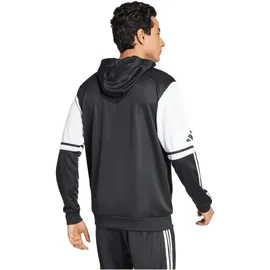 adidas Hoodie Schwarz/Weiß XL