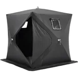 VEVOR Tragbarer Eisunterstand, Pop-Up-Zelt zum Eisfischen für 3–4 Personen, 43 Quadratfuß befischbare Fläche, Eishütte zum Winterfischen,