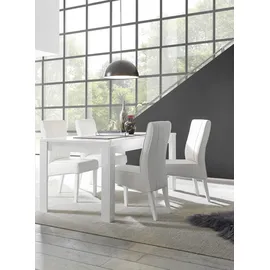 INOSIGN Esstisch »Amalfi«, Breite 180 cm, erweiterbar durch Ansteckplatte weiß