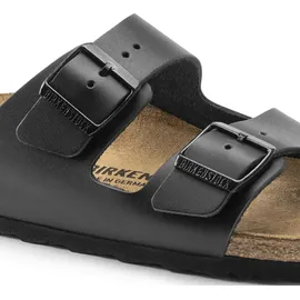 Birkenstock Arizona Naturleder schmal schwarz 41