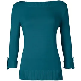 Casual Looks Strickpullover Petrol 50