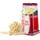 Beper 90.590Y Popcorn-Maschine, 3 Minuten Popcorn, fettfrei, Heißluftzirkulation, Leistung 1200 W Rot