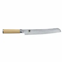 KAI Shun Classic Brotmesser 23 cm Beige/Braun/Silber/Weiß