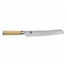 KAI Shun Classic Brotmesser 23 cm Beige/Braun/Silber/Weiß