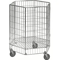 Oswald Transportgeräte Gitterwagen Sammelbehälter 100 kg, LxBxH 700 x