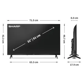 Sharp 32HF2265E 32" HD Ready 1366 x 768 LED Fernseher