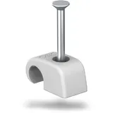 OBO Bettermann Haft-Clip m.Nagel 10-14mm L40 PP lgr 2027 40