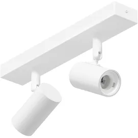 ledscom.de Deckenleuchte FARE, 2-flammig, weiß matt, 2x E27 max. 60W