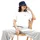 Lacoste Crew Premium Cotton Kurzarm-t-shirt - White - 36