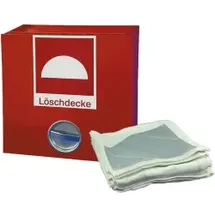 Gramm medical Löschdecke im Metallbehälter