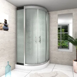AcquaVapore Duschkabine Dusche D46-00M1 80x80 cm ohne 2K Scheiben Versiegelung