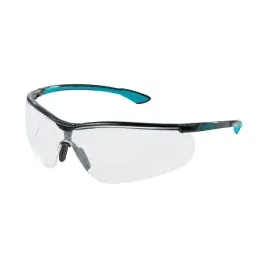 Uvex sportstyle Schutzbrille Schwarz, Grün