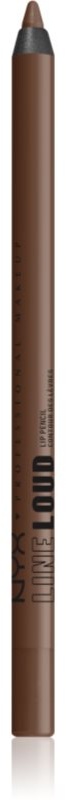 NYX Professional Makeup Line Loud Vegan Konturstift für die Lippen mit Matt-Effekt Farbton 17 - Rebel Kind 1,2 g