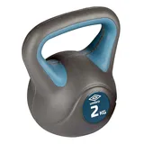 Umbro Kettlebell 10kg - Einstiegsgewicht Mann - Beginner - Kunststoffgewicht - Gelb