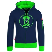 Trollkids Sortland Jacke - Navy / Green - 116 cm