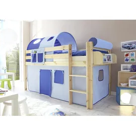 TICAA Nackenrolle 80 x 20 cm Hellblau