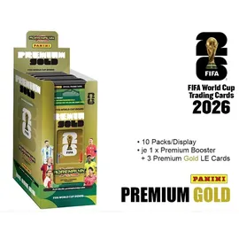 Panini FIFA World Cup 2026 Premium Gold Booster Box (10)