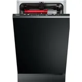 Teka DFI 44800 Geschirrspüler (vollintegrierbar, 450 mm, Schwarz)