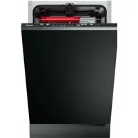 Teka DFI 44800 Geschirrspüler (vollintegrierbar, 450 mm, Schwarz)