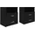 vidaXL Nachtschrank 50 x 32 x 60 cm Schwarz