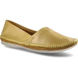 Gelbe Ballerinas Maciejka Bequeme Lederschuhe, 39