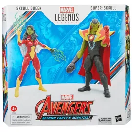 Hasbro Skrull Queen & Super-Skrull Actionfigur 15 cm - Rot/Mehrfarbig