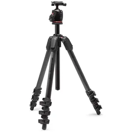 Manfrotto 055XPRO Carbon ARCA Kit Stativ mit Kugelkopf 4 Segmente