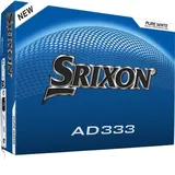 Srixon Golfbälle AD333 - 12er Pack, weiss