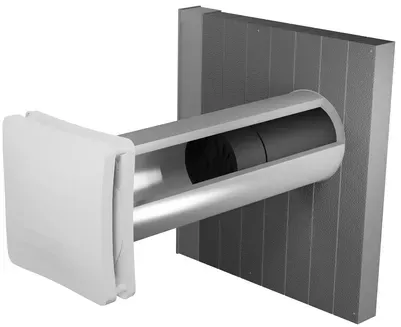 Inventer Dezentrale Lüftungsanlage iV-Twin+ Corner ? WRG bis zu 85% ? für Wohnrä...