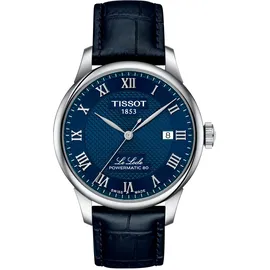 TISSOT LE LOCLE Powermatic 80 T006.407.16.043.00 Herrenuhr Automatik 39 mm blau