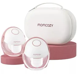 Momcozy M6 Mobile Milch Pumpe Double Maroon