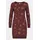 Ragwear Sweatkleid Blumen Rot 34