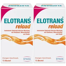 Elotrans® reload – Veganes Trinkpulver – nach anstrengenden Aktivitäten oder bei Erschöpfung, Isotonische Elektrolyt-Glucose-Mischung