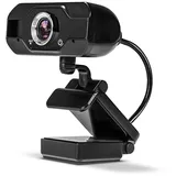 Lindy HD-Webcam Schwarz