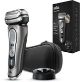 Braun Elektrorasierer Series 9 Pro Premium Rasierer Herren Scherkopf Elektrorasierer Trimmer, Aufsätze: 1, SmartClick-Präzisionstrimmer - Silber