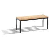 C+P Umkleidebank Basic, H420xB1000xT353mm Farbe Gestell Schwarzgrau