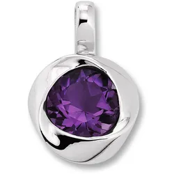 Ketten-Anhänger ONE ELEMENT "Amethyst Anhänger aus 925 Silber", silber, Schmuckanhänger, Damen, Silber 925 (Sterlingsilber), Damen Silber Schmuck