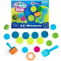 Learning Resources Playfoam Sand ABC-Plätzchenset Modelliersand 2 Farben 26 Buchstaben