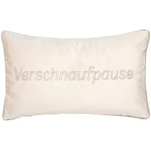 PAD Kissenbezug Letters 30 x 50 cm Beige