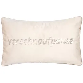 PAD Kissenbezug Letters 30 x 50 cm Beige